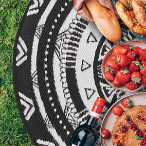 Vườn Vòng ngoài trời thảm nhựa Rơm có thể gập lại khu vực thảm trong nhà ngoài trời thảm cho Patio trang trí ban công Cắm Trại Dã ngoại RV thảm - Product Image 2