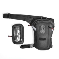 Sac de jambe de moto en gros avec sac de téléphone portable d'écran tactile