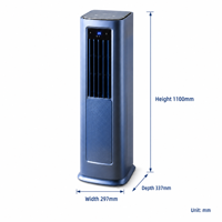 Climatiseur portable 8000 SACC DOE BTU, 12000 Ashrae BTU, 115V 60Hz, unité de refroidissement mobile pour pièce