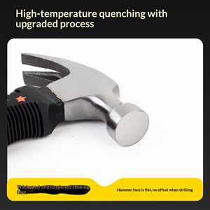 Marteau en corne de mouton poli - Petit <span class=keywords><strong>outil</strong></span> de dénudage et de frappe pour la construction/la rénovation, longueur 160 mm, vente en gros - Product Image 4