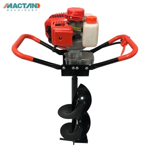गर्म बिक्री पृथ्वी शोर ड्रिल 250 मिमी मिट्टी ऑगर 52cc पृथ्वी ऑगर मशीन - Product Image 2