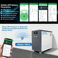 Batterie de stockage au lithium LiFePO4 mobile de type plancher 32KWH 30KWH 51.2V 48V 628Ah à décharge profonde pour la couverture des charges quotidiennes en cas de panne de réseau