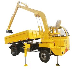 掘削機4輪駆動車輪付きエンジニアリング建設用農業用 - Product Image 5