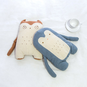 Peluche Corto de Pingüino, Conejo, Perezoso, Muñeco de Peluche, Juguete Relajante para Bebés, Relleno de Algodón PP, 11cm-30cm - Product Image 3