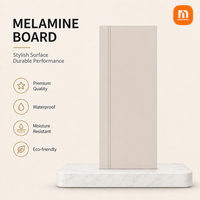 Panneau MDF mélaminé résistant à l'humidité, effet marbre, ignifuge et durable pour revêtement mural – Vente en gros