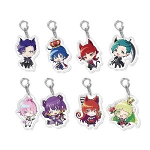 Mairimashita! <span class=keywords><strong>Iruma</strong></span>-kun Suzuki <span class=keywords><strong>Iruma</strong></span> Clara Valac Azazel Ameri Anime Acrylique Figure Porte-clés Porte-clés Modèle Cadeaux Cosplay - Product Image 1