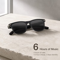 Lunettes Audio Intelligentes 5.4 – Lunettes de Soleil à Oreille Ouverte, Musique Sans Fil, Étanche IP65, 6H d'Autonomie pour Hommes et Femmes