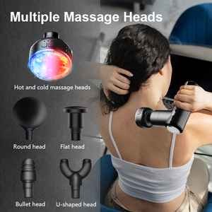 Vendita calda calda pistola per massaggio muscolare con Fascia calda per massaggio con pistola per massaggio Fitness ad ampiezza profonda per fisioterapia - Product Image 5
