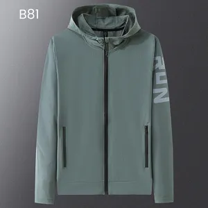 Bodybuilding Muscle Hoodie Men Sportswear Training Jacket Gym Fitness Workout Pullover Athletic Tracksuit Running Coat B81