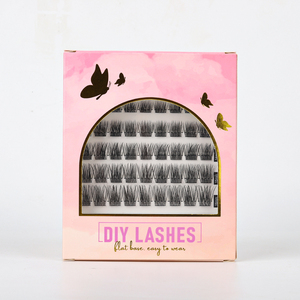 天然长韩国PBT丝0.07毫米超细带簇睫毛延伸套件 - Product Image 1