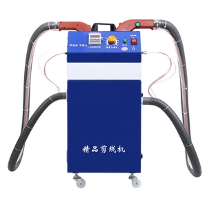 De una sola cabeza Mini otomatik dikis nakis ipgi y trabajo del giyotin konfeksiyon fabrika makinesi STI proveedor krpma makinesi - Product Image 1