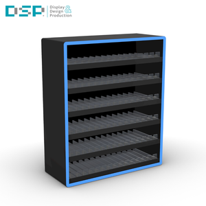 Étagères de présentation de cigarettes sans fumée avec porte antivol, pour magasin de tabac, fabriquées en usine au Vietnam - Product Image 5