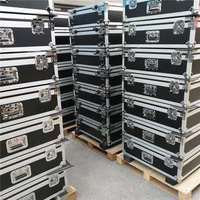 Promotion : Valise de transport professionnelle pour bar, avec rangement pour outils, chariot de rangement et table de bar mobile intégrée