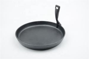 Plateau rond en fonte antiadhésif, à poser sur fond plat et en <span class=keywords><strong>bois</strong></span> - Product Image 4