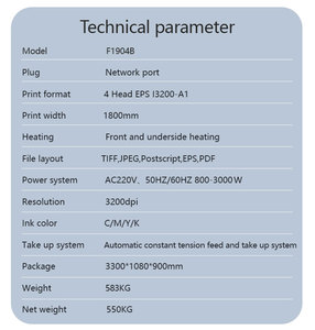 Nhà Sản Xuất <span class=keywords><strong>2025</strong></span> Tự Động Cấp Kỹ Thuật Số Máy In Phun 1.8M 4/6 Đầu Vải Dệt Thăng Hoa Máy Cho Quần Áo In Ấn - Product Image 3