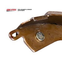 KINGSTEEL OEM 04495-26240 04495-08030 04495-04010 Mâchoire de frein semi-métallique pour TOYOTA Hiace Sienna Tacoma 2KD 2TR