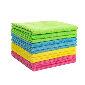 Home Kitchen Scouring Pads Microfiber Rags Thickened Water-Absorbing And Oil-Removing Towels Magic Microfiber Cleaning Cloths