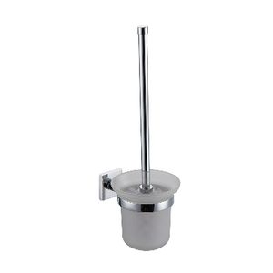 Soporte para escobilla de baño Giona Line, cromado, 11,5 cm de ancho, 37,5 cm de altura, fijación con tornillos - Product Image 1