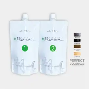 Asian Color Series Active Ammonia 500ml Permanent Dye Hair Hair Dye Color Cream Kit Dye For Gray Hair