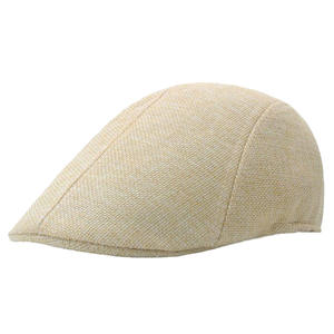 Cappellini da strillone in cotone autunno inverno berretto da uomo in corno retrò tinta unita con visiera cappello in avanti per gli uomini di protezione Elasticity <span class=keywords><strong>Peaky</strong></span> Blinder - Product Image 4
