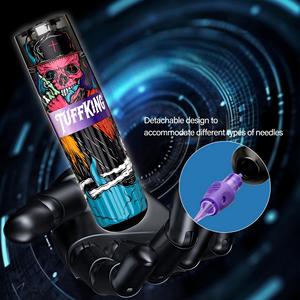 Máquina de tatuaje <span class=keywords><strong>rotativa</strong></span> de alto rendimiento personalizada de nueva generación Tuffking estructura de plástico duradera con <span class=keywords><strong>agujas</strong></span> de cartucho permanente - Product Image 1