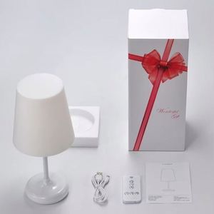 โคมไฟตั้งโต๊ะ LED แบบชาร์จ USB พร้อมรีโมทคอนโทรลอัจฉริยะ ไฟกลางคืนอเนกประสงค์ โคมไฟ LED รักษ์โลก - Product Image 3