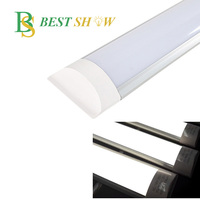 Aluminium + plastique PF>0.9 100lm/w 60cm 120cm 1200mm 150cm 1500mm led latte liner tube lumière 20w 36w 40w 54w 60w 80w 100w