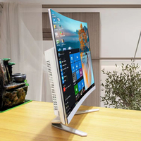 New 24 Inch Touch Screen All-in-one Computers Laptops and Desktops Curved Screen Oem All in One PC