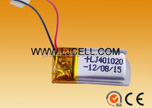 Li-Polymer smallest 3.7V battery 50-2000mAh (dimension: 3*10*30mm/4*10*20mm/4.5*12*25mm)) - Product Image 4