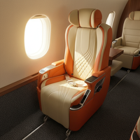 Nouveau style de siège de voiture en cuir de luxe modifié, siège Captain Maybach pour Vclass Vito Metris W447 Sprinter W907 Van Plane