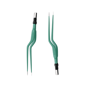 Forceps bipolaires Adson de haute qualité en acier inoxydable, électriques, réutilisables, bleus, certifiés CE - Product Image 6
