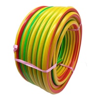 Tuyau d'arrosage agricole haute pression en PVC, résistant à l'huile, entièrement tressé, résistant au gel, durable et aux couleurs vives