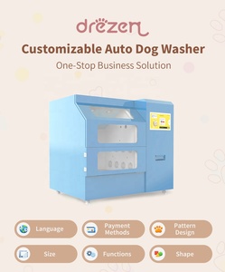 Machine de lavage de chiens à monnayeur, écologique, résistante à l'usure, pour usage public, équipement de bain pour animaux de compagnie - Product Image 3