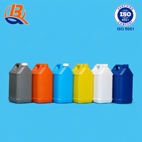 Bidón Cuadrado de Plástico HDPE de 1.2L para Alimentos para Mascotas y Otros Productos del Hogar, Grado Alimenticio ISO9001, Líquido OEM