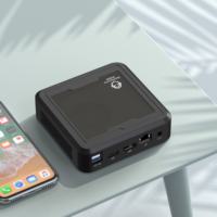 Mini PC GenMachine AMD Ryzen 3 2200U de 2 Núcleos, RAM de 16 GB, SSD de 256 GB, Wifi 5, BT4.2, HD, 2*USB3.0, 2*USB2.0, 1G LAN, 2 Pantallas, de Fábrica