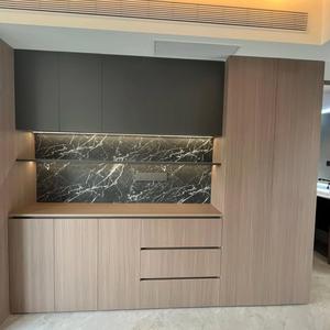 Customized Size Solid Wood <b>Sideboard</b> Cabinet Restaurant Furniture Made From Environmentally Protected Materials - Product Image 4