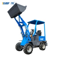 Mini-chargeur YGZG, choix populaire, écologique, 4 roues, frein hydraulique à tambour, pour travaux de aménagement paysager