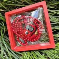 Ensemble de 99 perles Tasbihs Allah prière islamique Tesbih chapelet numérique verre inquiétude perles musulmanes pour Religion Eid Ramadan cadeau de mariage