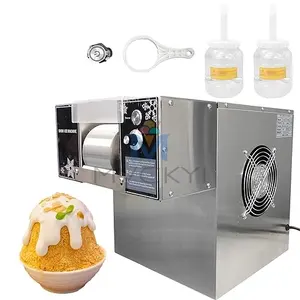 Mvckyi 60KG/H Snack Korea Shaved Mesin Milk Bingsu Snow Flake Snowflake Ice Cream Shaver Bing Su Making Bingsu Machines Maker