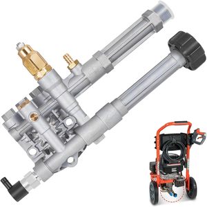 Cabezal de Bomba de Lavadora OEM de Alta Calidad, de Aluminio, AR42518/AR43061/AR42940, Compatible con Bombas de las Series Troy Bilt <span class=keywords><strong>RMW</strong></span>/SRMW, RMW2.2G24 2G23B - Product Image 1