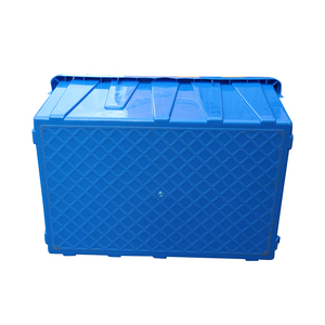 Tham gia nhiệm vụ nặng nề tái sử dụng di chuyển hộp giá rẻ công nghiệp Stackable nhựa Tote bin lưu trữ Crate với nắp di chuyển thùng - Product Image 4
