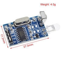 Módulo Inalámbrico Receptor Transmisor de Decodificador Remoto Infrarrojo IR de 5V TZT, Calidad en Existencia para Arduino