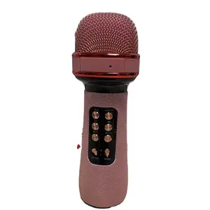 WS-898 हाथ में माइक्रोफोन वायरलेस कराओके डबल स्पीकर कंडेनसर एमआईसी प्लेयर गायन के लिए आईओएस एंड्रॉयड स्मार्ट टीवी