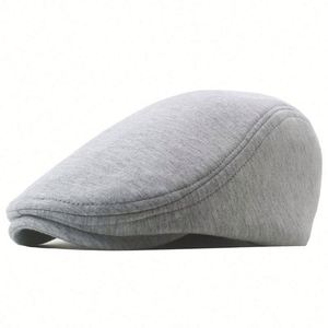 Vente en gros Printemps Automne Europe Amérique : Casquette plate, Béret, Casquette plate dôme, Casquette plate Ivy pour femmes et hommes, protection solaire - Product Image 5