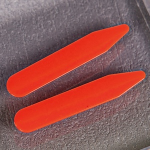 Accesorios de ropa con estampado de logotipos de alta calidad Camisa de PVC Cuello colorido Soporte Estancia - Product Image 6