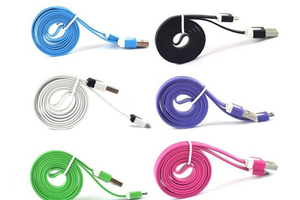 Nouveautés 2019, câble de charge USB le plus vendu, câble micro USB plat - Product Image 4
