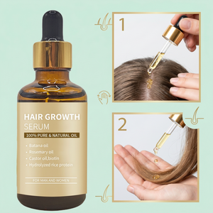 Huile Botanique Premium de Menthe Poivrée et de Gingembre, Sélectionnée à la Main, Texture Douce et Équilibrée, Soin Capillaire Haut de Gamme pour Cheveux et <span class=keywords><strong>Cuir</strong></span> <span class=keywords><strong>Chevelu</strong></span> - Product Image 3