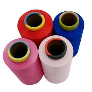 वेलोंग पॉलिएस्टर डटी यार्न डोप रंग पॉलिएस्टर फिलामेंट यार्न 150d 48f ड्रा बनावट धागा - Product Image 2