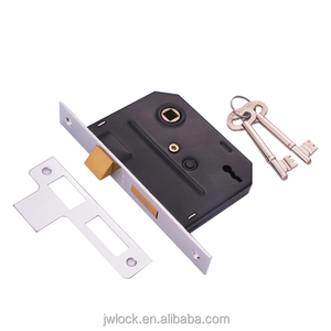 방수 중국 공장 맞춤형 디자인 고체 아연 합금 도금 입구 문 골동품 레버 잠금 장치 핸들 플레이트 핸들 - Product Image 3