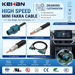 كابل FAKRA صغير عالي السرعة لنقل البيانات في نظام الترفيه بالسيارات - Product Image 1